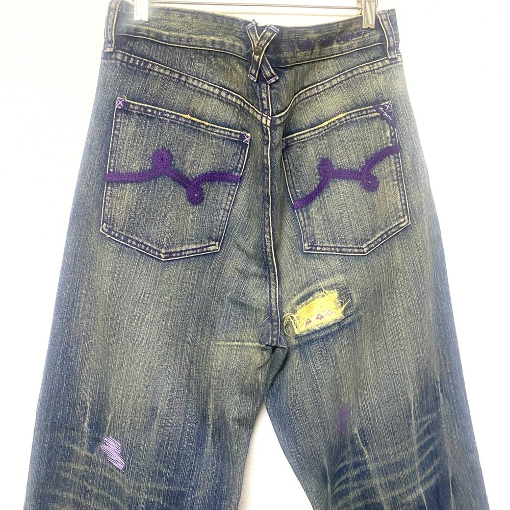 LRG Rare Vintage Purple Rain Jeans.Sz 36
